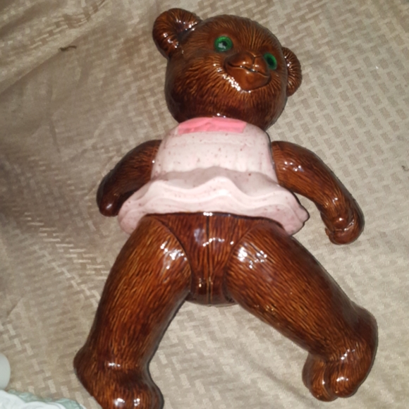 Vintage Ceramic Teddy Bears with Moveable Parts - Picture 6 of 7
